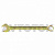 Ключ комбинированный 14мм (желтый цинк) СИБРТЕХ