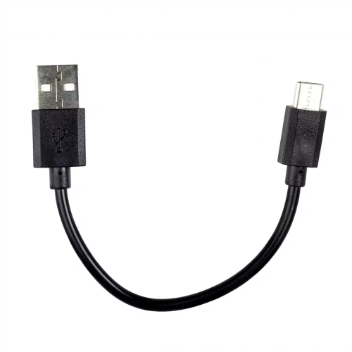Кабель SMARTBUY USB - Type C, 0.15 м, 3А, черный