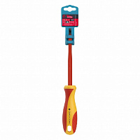 Отвёртка шлицевая Smartbuy Tools SL4*100 до 1000В VDE прорезиненная ручка