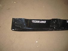 Дефлектор для защиты передней части капота Nissan Terrano (черный) Кузов 21 90-95 г.