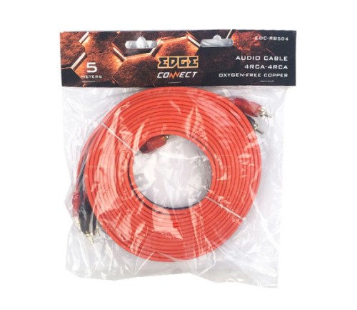 Edge EDC-RB504 4RCA-4RCA межблочный кабель 5,0м