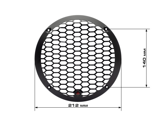 Aura WGM-3408 гриль металл крупная ячейка 20см