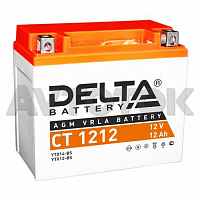 Аккумулятор Delta CT1212 емк.12А/ч; п.т.180А