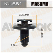 Клипса автомобильная (автокрепёж) Masuma 661-KJ