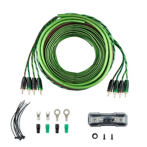 Фото deaf bonce machete mwk-84 комплект для 4-канального усилителя Deaf Bonce Machete MWK-84 комплект для 4-канального усилителя