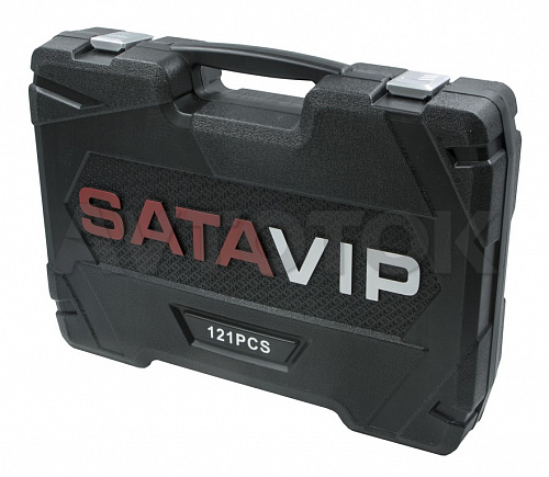 Набор инструментов "SataVip Black" 121 предметов V.2 SVB-121