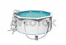 Стальной бассейн BestWay Hydrium Pool Set 300х120см 56564
