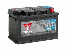 Аккумулятор YBX 7096 EFB 75 a/ч 700а (278х175х190)