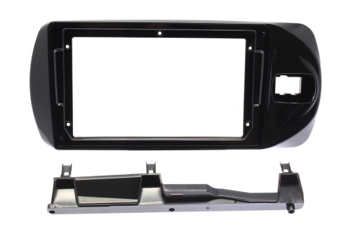 Рамка для установки в Toyota Vitz (2015 - 2020) черный MFB