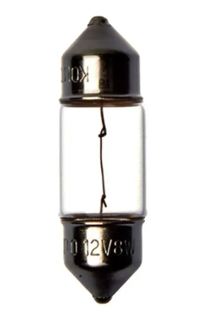 Лампа Koito 12V 8W T10x31