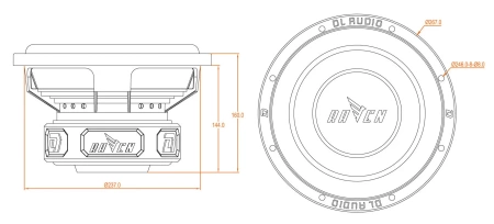 Фото dl audio raven 10 сабвуфер DL Audio Raven 10 сабвуфер