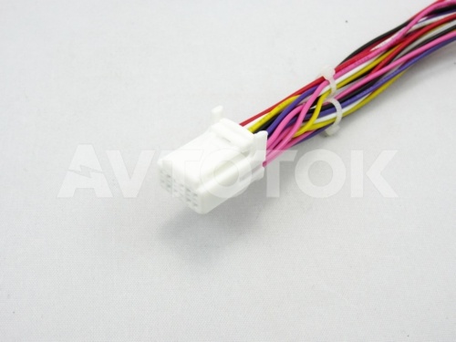 Кабель разветвитель Toyota для подключения CD-changer и MP3 адаптера вход 6+6, выход 6+6 и 6+6