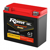Аккумулятор Rdrive eXtremal Gold YTX20HL-GEL 