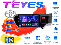 Штатная магнитола Toyota Aqua (2011 - 2017) TEYES CC3 DSP Android