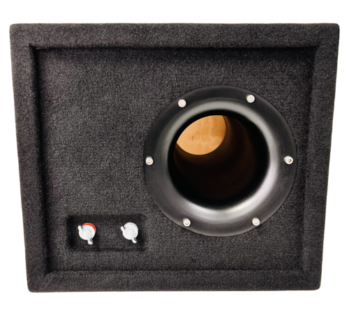 Корпус для сабвуфера BOX-10Т40 черный ( 10", 40 л. 110 труба)