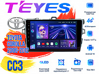 Штатная магнитола Toyota Corolla (2006-2012) TEYES CC3 DSP Android