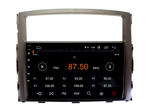 Штатная магнитола Mitsubishi Pajero IV (2006+) Android HT-7027