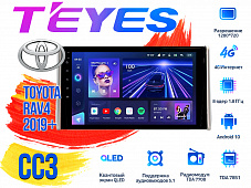 Штатная магнитола Toyota RAV4 (2019+) TEYES CC3 DSP Android