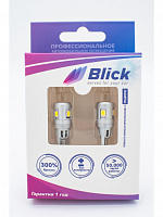 Лампа светодиодная Blick T10(W5W)-3030-6w Белый 12/24V 2шт