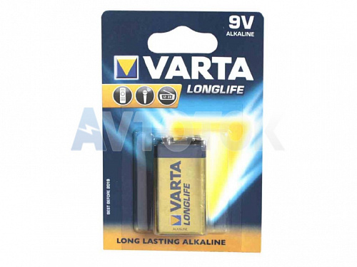 Батарейка Varta Long Life 9V 6LR6 BL-1