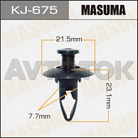 Клипса автомобильная (автокрепёж) Masuma 675-KJ