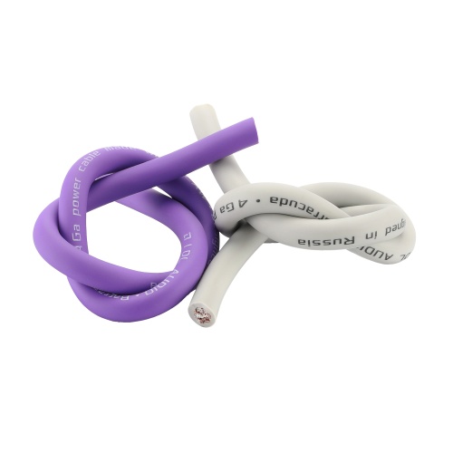 DL Audio Barracuda Power Cable кабель силовой 4 GA Purple (50m)