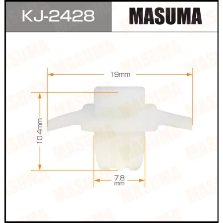 Клипса автомобильная Masuma 2428-KJ