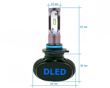 Автомобильная светодиодная лампа HB3 9005 S1 (2шт)