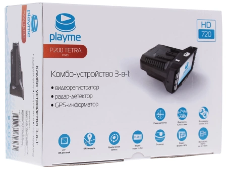 Playme P200 TETRA PL-P200T видеорегистратор 