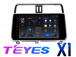 Штатная магнитола Toyota Land Cruiser Prado (2017+) TEYES X1 DSP Android