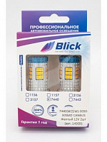 Светодиодные LED лампы Blick 7440-3030-30SMD CANBUS Желтый 12V 2 шт.