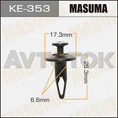 Клипса автомобильная (автокрепёж) Masuma 353-KE