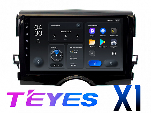 Штатная магнитола Toyota Mark X, Reiz (2009+) TEYES X1 Android