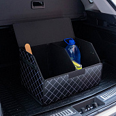 Органайзер в багажник NG 50х30х30 см, экокожа, Premium