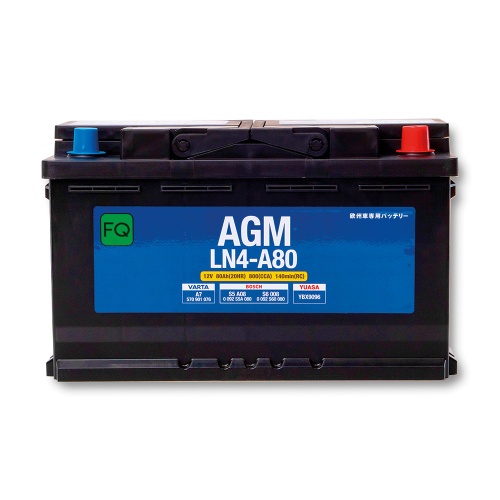 Аккумулятор FQ AGM LN4-A80 ёмк.80 Ач. п.т. 800 а