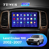 Штатная магнитола Teyes Toyota Land Cruiser LC 100-B 2002-2007
