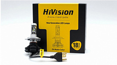Лампа светодиодная HiVision A1 H4 3000K, , компл