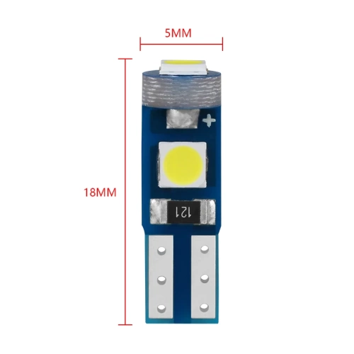 Фото лампа светодиодная blick t5-3030-3smd зелёный Лампа светодиодная Blick T5-3030-3SMD зелёный