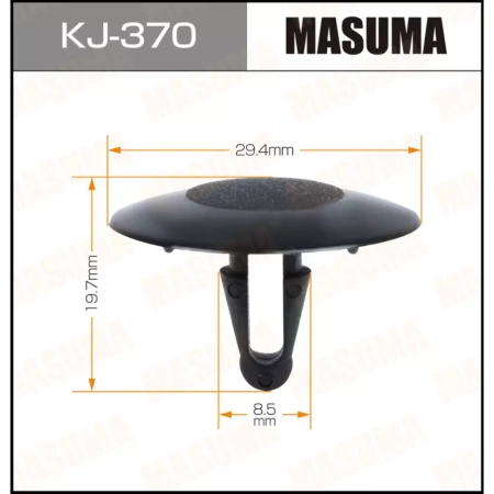 Клипса автомобильная (автокрепёж) Masuma 370-KJ