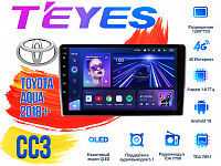 Штатная магнитола Toyota Aqua (2018+) TEYES CC3 DSP Android