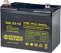 Аккумулятор General Security 33-12 емк.33А/ч