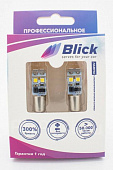 Лампа светодиодная Blick T10(W5W)-3030-6w Желтый 2шт