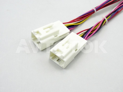 Кабель разветвитель Toyota для подключения CD-changer и MP3 адаптера вход 6+6, выход 6+6 и 6+6