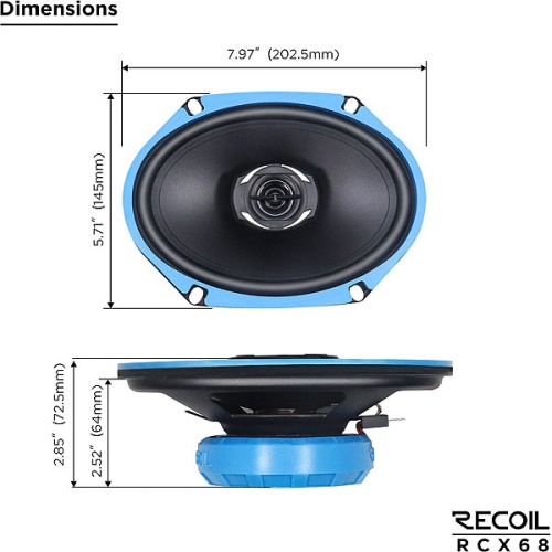 Recoil Blue RCX-68 Coax 