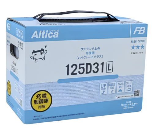 FB Altica HIGH-GRADE 125D31L 90Ач 850А аккумулятор автомобильный