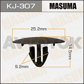 Клипса автомобильная (автокрепёж) Masuma 307-KJ