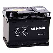 Аккумулятор GS Yuasa L2 EU-562-048 емк.62А/ч п.т.480а