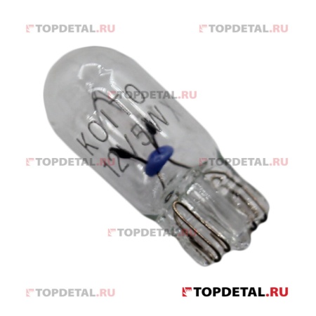 Лампа Koito 12V 5W - без цоколя T10