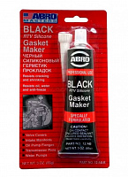 Герметик ABRO MASTERS прокладок (черный) 85 г