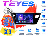 Штатная магнитола Toyota Corolla (2016 - 2019) TEYES CC3 DSP Android
